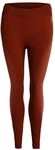 Odlo Damen Performance Warm Eco Big Logo Bottom Long Laufbekleidung Tight Spiced