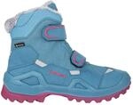 LOWA Stiefel mittel MILO EVO GTX MID JR t&uuml;rkis/fuchsia, 31