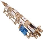 UGEARS NASA Saturn V Modellraketen-Bausatz - Modellbaus&auml;tze f&uuml;r Erwachsene -
