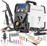 STAHLWERK Schutzgasschwei&szlig;ger&auml;t 6-in-1 Kombi CTM-416 Puls Pro &ndash; CUT, WIG,