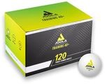 JOOLA 44230 Tischtennisb&auml;lle TRAINING 40+ Tischtennis B&auml;lle 120er Karton, Weiss