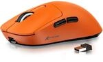 ATTACK SHARK X3 49g Ultralight Mouse, PixArt PAW3395 Gaming Sensor, BT/2.4G