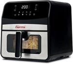 Girmi FG85 Luftfritteuse mit Fenster "Ecofrit 6,5L", 8 Programme, 1700 W,