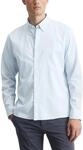 Marc O'Polo Herren Hemd aus Bio-Baumwolle Regular Fit, Blau (Airblue), XXL