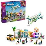 LEGO Friends Heartlake City Flughafen mit Flugzeug 42656, Bauset mit Flieger, Taxi