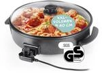 GOURMETmaxx Elektrische Multifunktionspfanne ⌀ 40cm | Mit Thermostat,...
