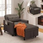 Xbro Schlafsessel mit Bettfunktion, Schlafsofa 3-in-1 ausziehbar, Verstellbarer