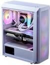Valor AIR Plus Mid-Tower PC Chassis, Included 4ARGB Fans, White -