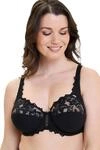 Sans Complexe Damen Push Up COTON D'ARUM Schalen, Spitze, Schwarz, 100B
