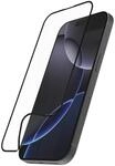 Hama Handy Schutzglas bruchsicher f&uuml;r iPhone 16 Pro (Displayschutz D3O, Vollschutz