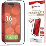 Displex Premium Schutzglas (Full Cover, 10H) f&uuml;r Apple iPhone 16 Plus,