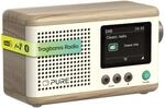 Pure Classic Mini tragbares Digitalradio mit DAB+ & UKW, Bluetooth 5.3, 15h Akku, 5W