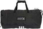 adidas Unisex 4ATHLTS Duffel Bag MEDIUM, Black/White, One Size