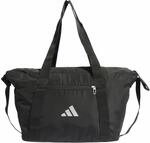adidas Damen Adidas Sport Bag Duffel Bag, Black/Silver met., One Size