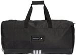 adidas Unisex 4ATHLTS Duffel Bag Large, Black/White, One Size