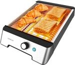 Cecotec Horizontaler Toaster - Flacher Toaster 3 Widerst&auml;nde NiceSlice Inox. 1000W,