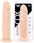 Kiotos COX Silikon Dildo 20 x 4,5 cm - Hautfarbe