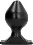 All Black mega dicker Analdildo/Analplug - Plug 16.5 cm L&auml;nge - Schwarz 9 Inch