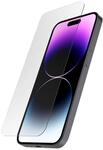 Hama Handy Schutzglas iPhone 14 Pro (Displayschutz ultraklar Anti-Fingerprint,