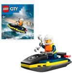 LEGO Konstruktionsspielzeug City Polizei Jetski