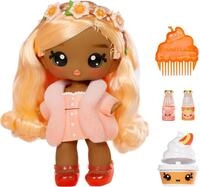 Yummiland Large Doll und Num Nom Lipgloss Pet - Piper Peach und Swirlyboo - Duftende