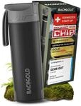 Bachgold&reg; Profi Outdoor Wasserfilter Flasche I Entfernt 99,99% aller Bakterien und