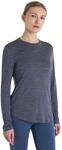 Icebreaker Damen Merino 125 Cool-Lite&trade; Sphere III Langarmshirt, Midnight Navy