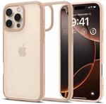 Spigen f&uuml;r iPhone 16 Pro Max H&uuml;lle [Anti-Yellowing] Ultra Hybrid Case Handyh&uuml;lle
