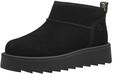 Tamaris Damen Warmfutter Stiefel Leder Wechselfu&szlig;bett; BLACK, EU 40