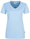HAKRO Damen T-Shirt Performance - 181 - ice blue - Gr&ouml;&szlig;e: M