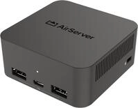Airserver Connect 3 Cast Empf&auml;nger USB, Ethernet, USB-C f&uuml;r Computer, Laptop,