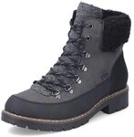 Rieker Damen Schn&uuml;rstiefeletten Y9101, Frauen Stiefeletten, wasserabweisend,