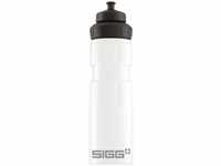 SIGG WMB Sports White Touch Sport Trinkflasche (0.75 L), schadstofffreie und
