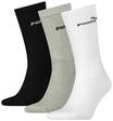Puma Sportsocken Tennissocken Crew Tennis Socken Unisex f&uuml;r Damen und Herren 3...