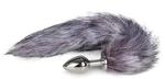 Easytoys Fetish - Fuchsschwanz Plug m - Silber