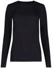 Damen Shirt langarm Cotton Essentials black 36