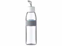Mepal Trinkflasche Ellipse Weiß – 500 ml Inhalt – auch für kohlensäurehaltige