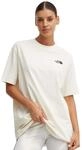 THE NORTH FACE NF0A87NQQLI1 Women&rsquo;s S/S Essential Oversize Tee T-Shirt Damen White