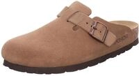 Rohde Damen Clog Leder Pantolette robust klassisch Schnalle Alba 6071, Gr&ouml;&szlig;e:42 EU,