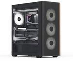 Aerocool GEH Midi D501A-G-BK-V2 (B/Wood/ATX)