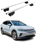 OMAC Dachtr&auml;ger f&uuml;r VW ID.4 2021-2026 Stahl 2 Stangen Silber