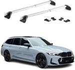 OMAC Dachtr&auml;ger f&uuml;r BMW 3er Touring F31 G21 2012-2026 Silber