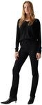 Levi's Damen 724 High Rise Straight Jean, Midnight Gaze, 30W / 28L