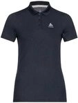 ODLO Wandershirt Damen F-Dry I Funktionsshirt Wandern Atmungsaktiv I Polo Shirt