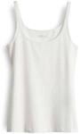 OPUS Damen Top | Tr&auml;gertop INA Slim aus stretchigem BCI Cotton Mix Milk, 44