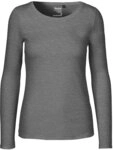 Neutral - Damen Longsleeve / Dark Heather, S