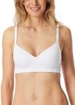 Schiesser Damen Soft-BH mit Schale und gleitenden Cups - Unique Micro, Weiss_181127,