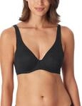 Schiesser Damen B&uuml;gel-BH mit Spacer-Futter - Air, schwarz_181129, 80E