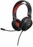 Corsair Kopfh&ouml;rer mit Mikrofon HS35 v2 rot - Marke EAN: 0840006676195