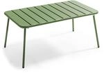 Oviala Couchtisch f&uuml;r den Garten, Stahl, Kaktusgr&uuml;n &ndash; Palavas